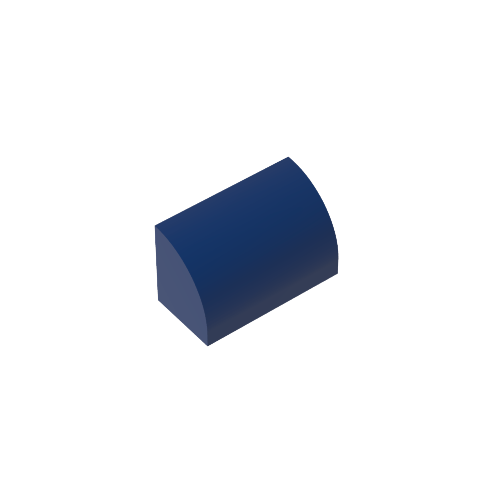 Ladrillo curvo 1 x 2 x 1 sin montantes-MyGobricksEs