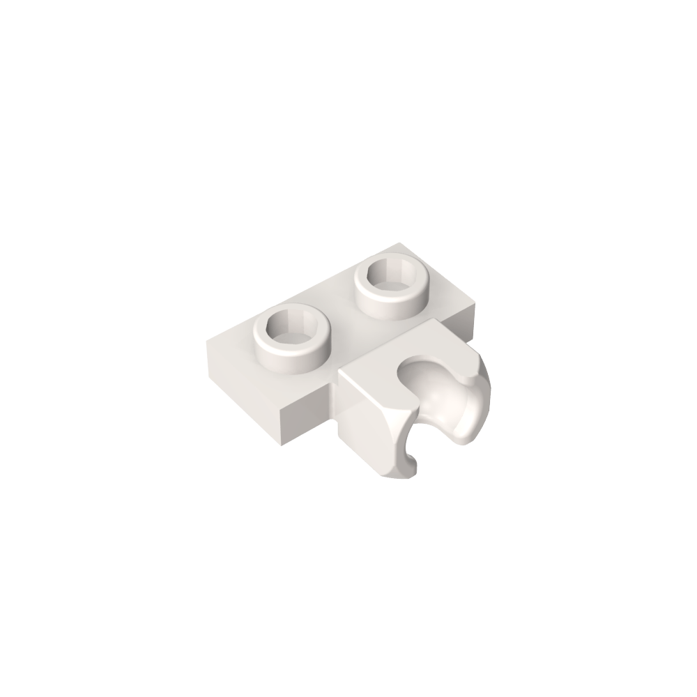 Placa especial 1 x 2 Copa lateral central de 5,9 mm-MyGobricksEs