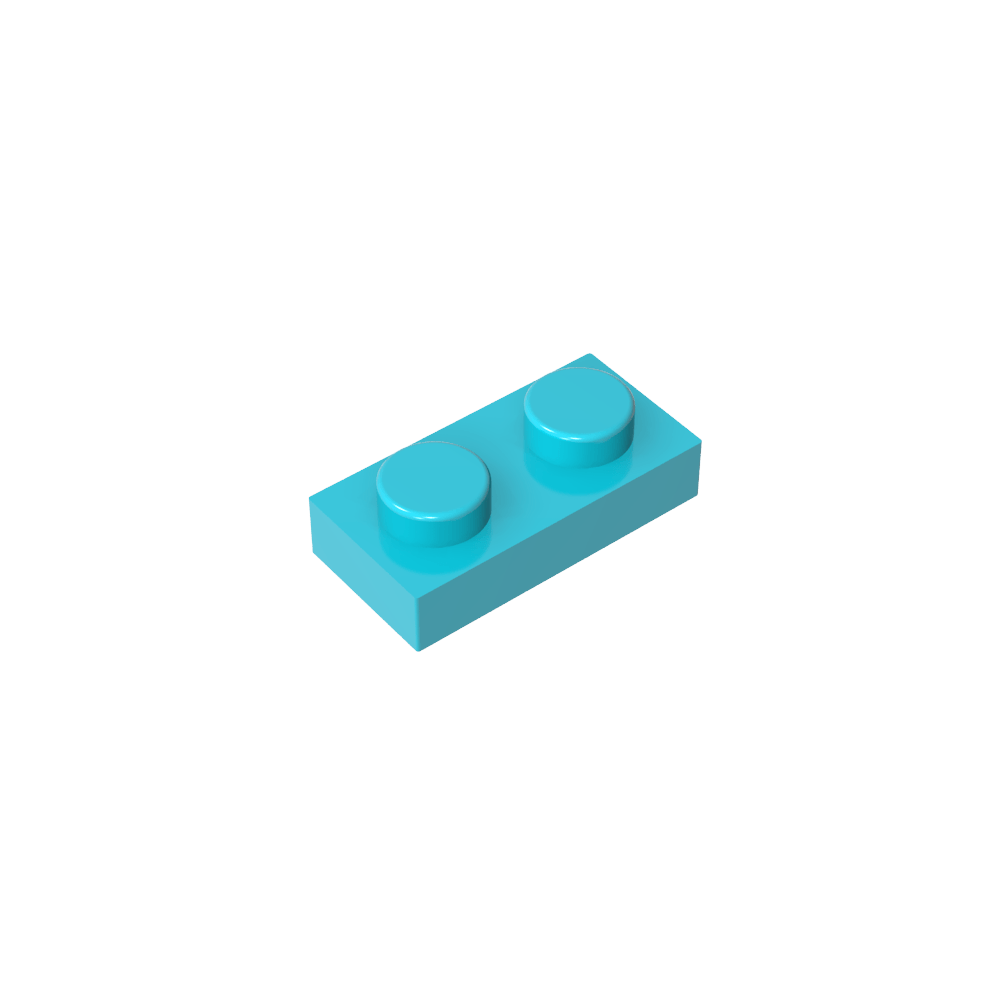 Placa 1 x 2-MyGobricksEs