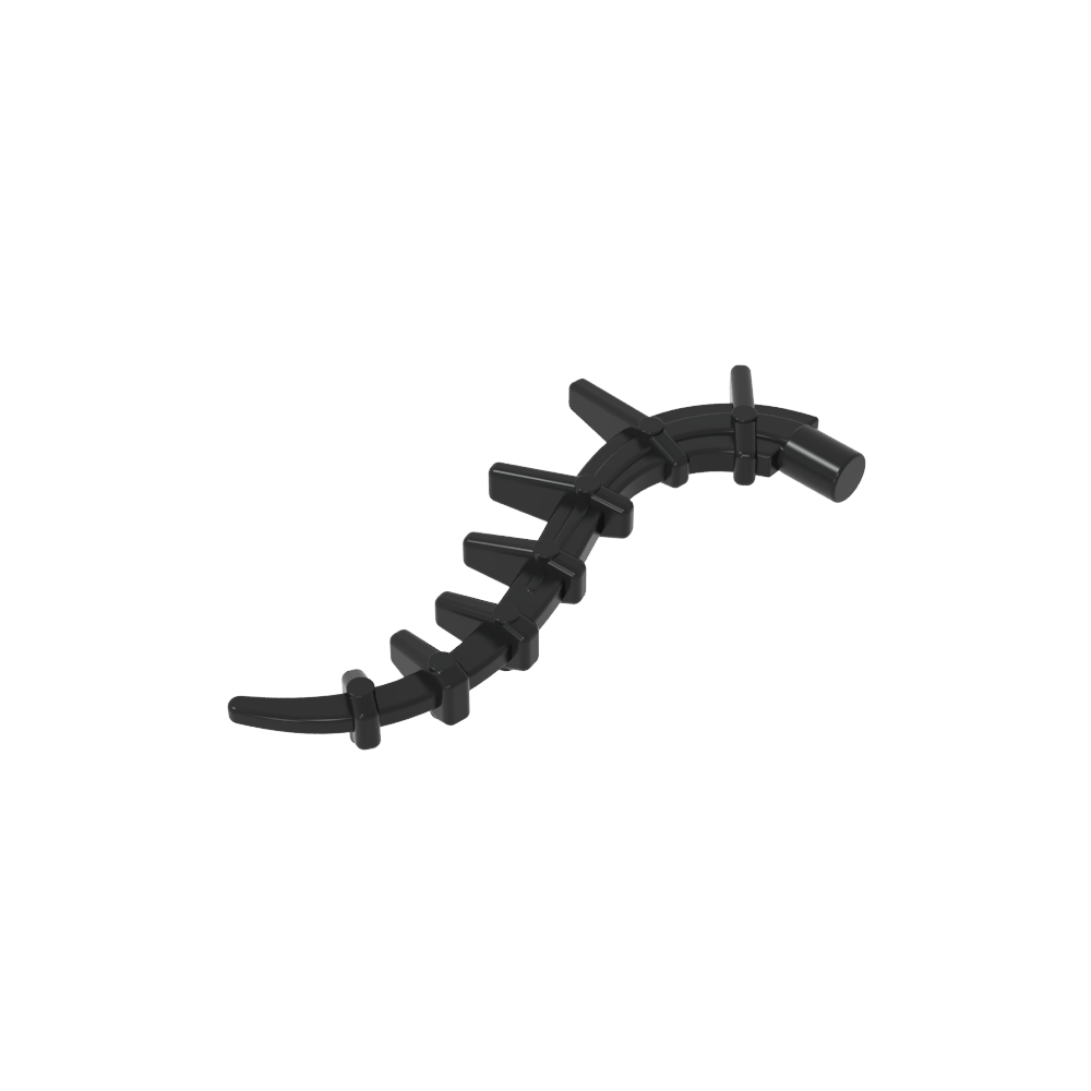 Parte del cuerpo de una planta o criatura, enredadera, cola, tentáculo o espina de Bionicle, puntiaguda-MyGobricksEs