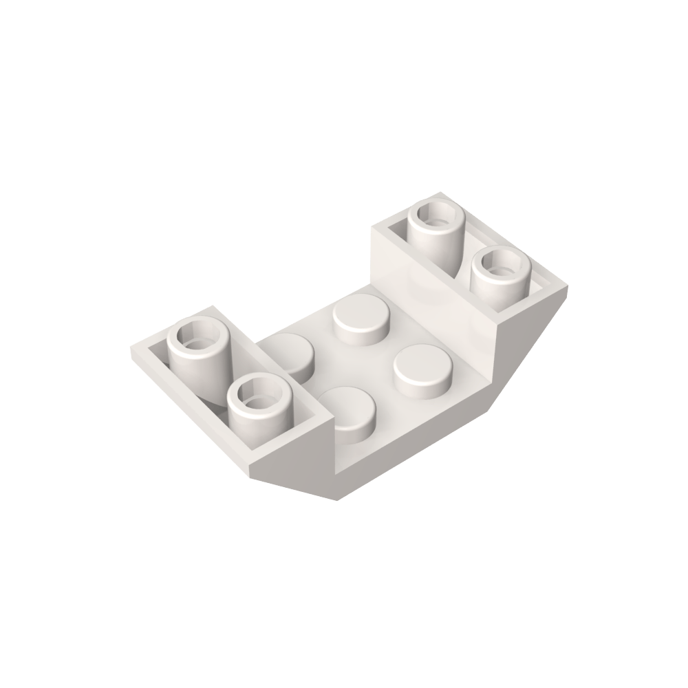 Pendiente Invertida 45° 4 x 2 Doble-MyGobricksEs
