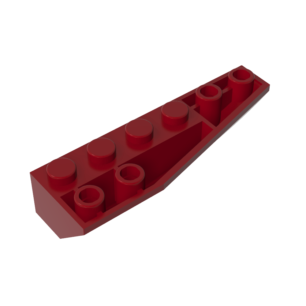 Cuña curva invertida 6 x 2 derecha-MyGobricksEs