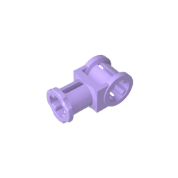 Conector de eje Technic con orificio para eje-MyGobricksEs