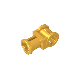 Conector de eje Technic con orificio para eje-MyGobricksEs