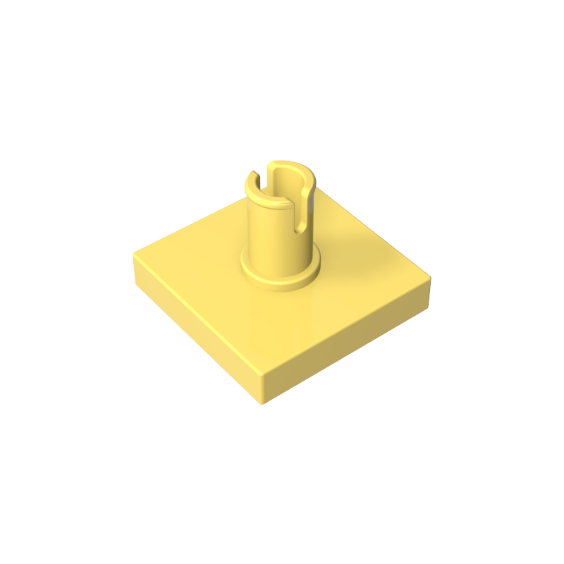 Tapa 2x2 con placa de enganche