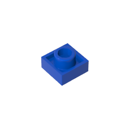 1 x 1 tablero de doble cara-MyGobricksEs
