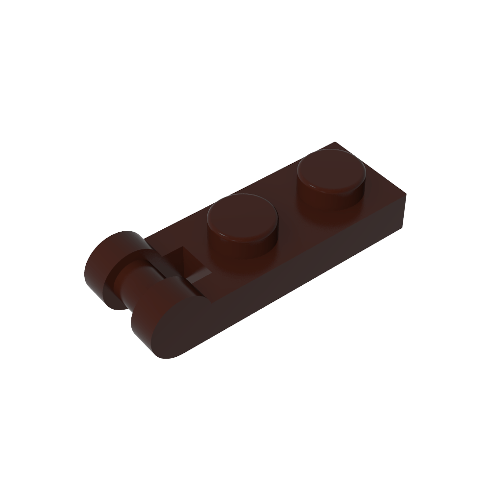 Placa Especial 1 x 2 con Asa en el Extremo [Extremos Cerrados]-MyGobricksEs