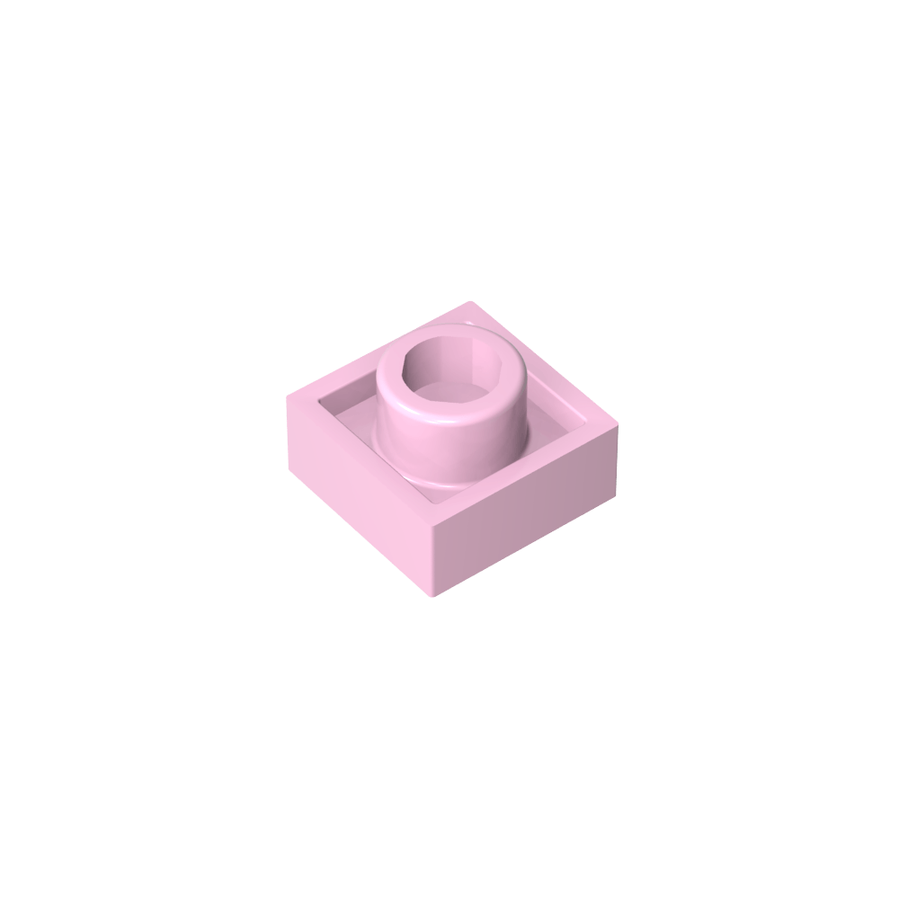 1 x 1 tablero de doble cara-MyGobricksEs