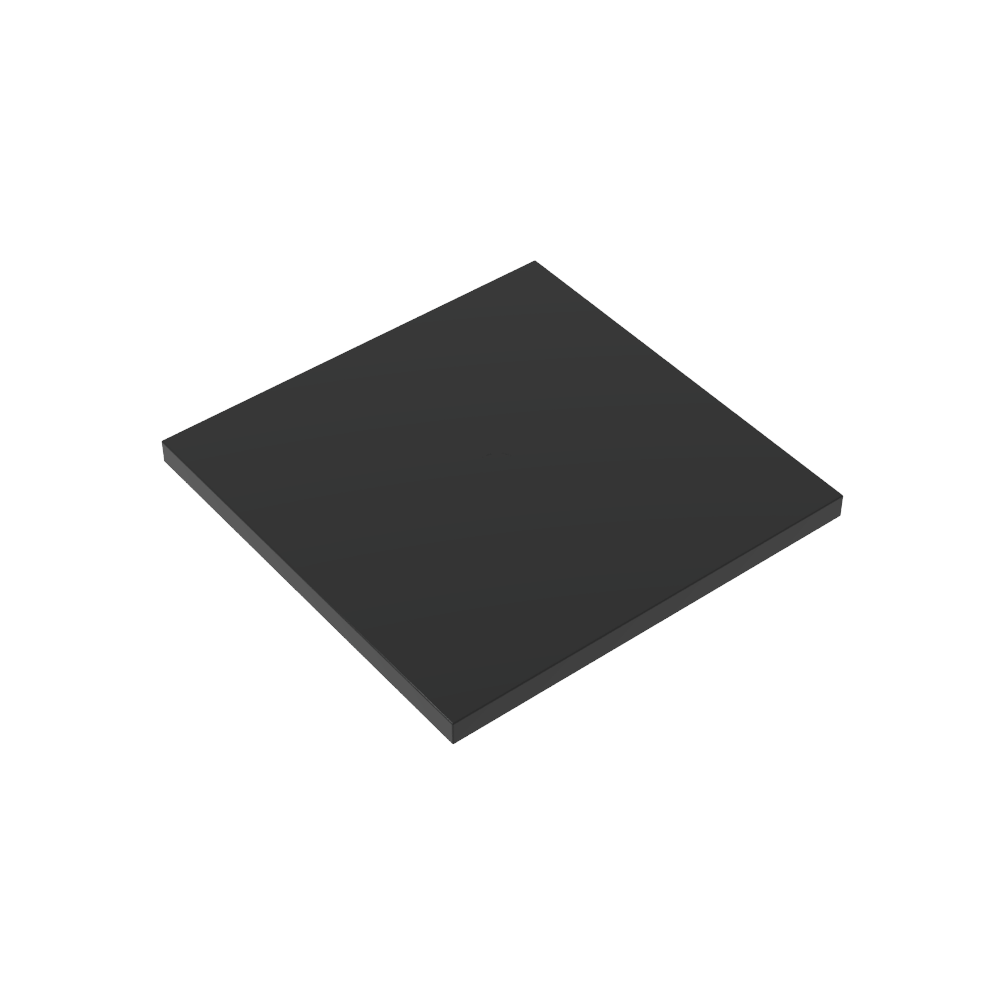 Azulejo de 6 x 6 con tubos inferiores-MyGobricksEs