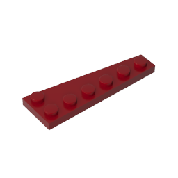 Placa de cuña 6 x 2 izquierda-MyGobricksEs