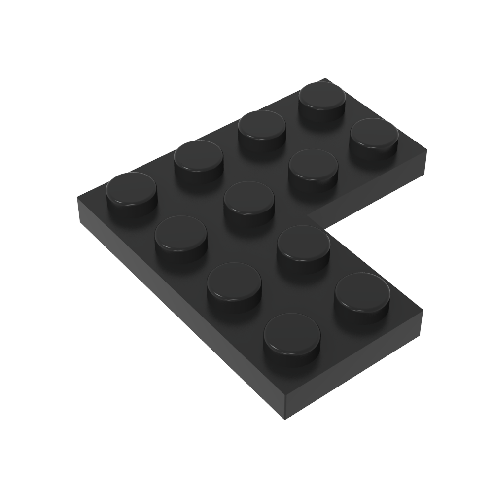 Placa 4 x 4 Esquina-MyGobricksEs