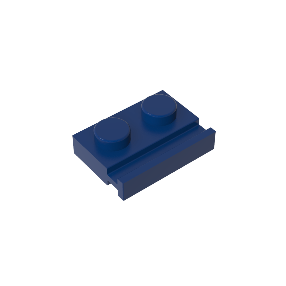 Placa Especial 1 x 2 con Riel para Puerta-MyGobricksEs
