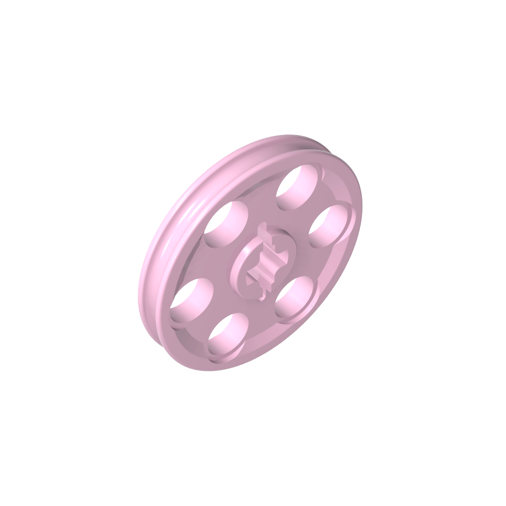 Rueda de correa de cuña Technic [también conocida como polea]-MyGobricksEs