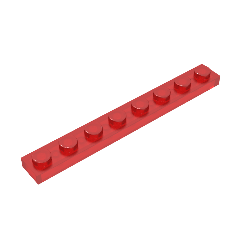 Placa 1 x 8 #3460-MyGobricksEs