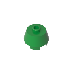 Ladrillo redondo 2 x 2 cono truncado-MyGobricksEs