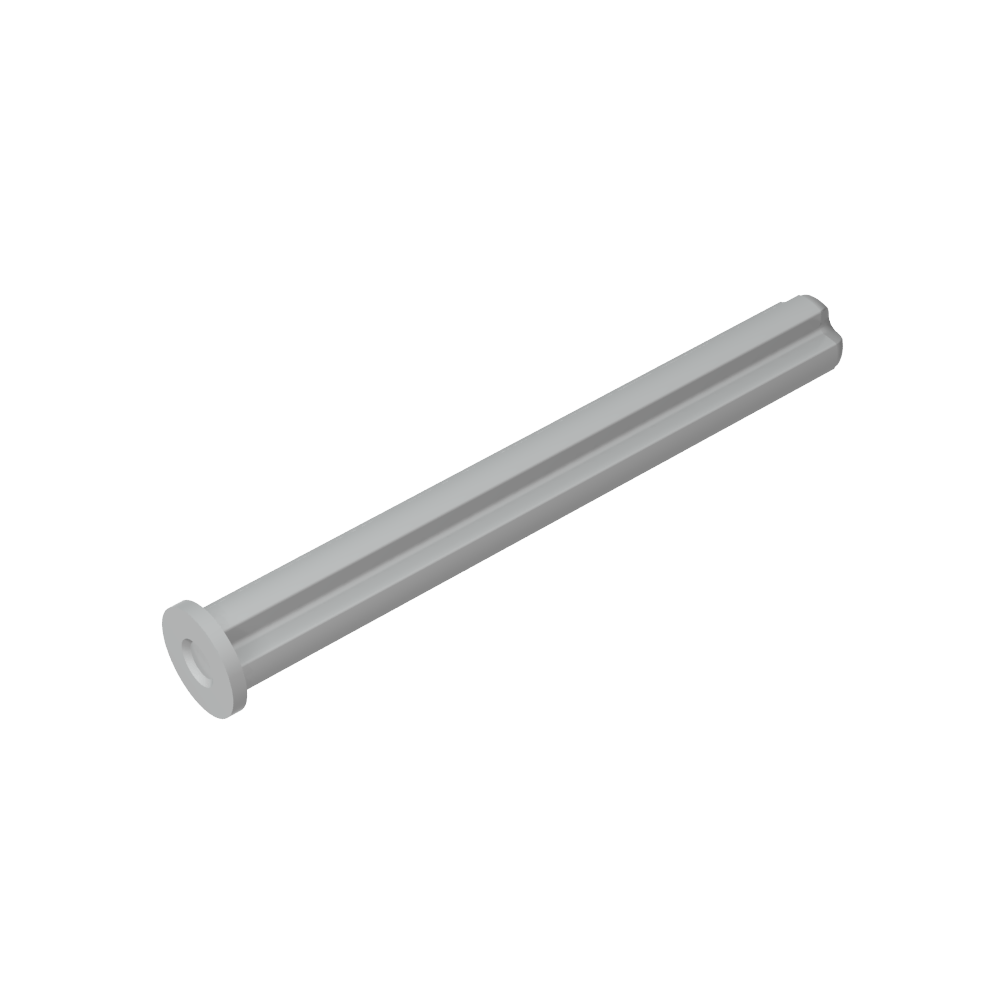 Eje Technic 5 con tope-MyGobricksEs