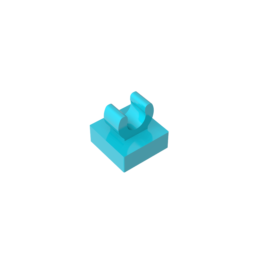 Azulejo Especial 1 x 1 con Clip con Bordes Redondeados-MyGobricksEs