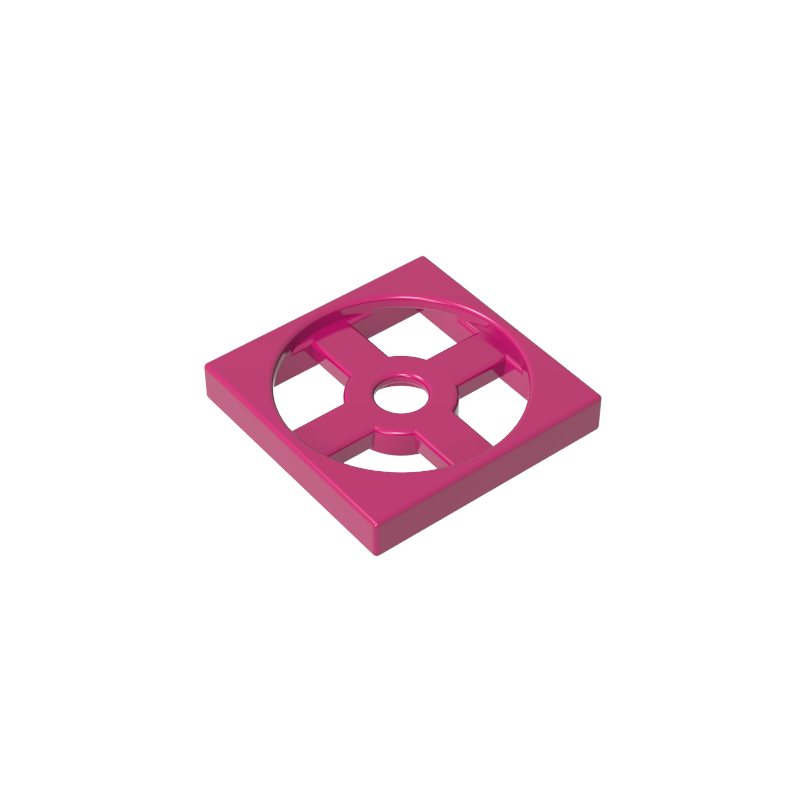 Base de placa giratoria 2x2