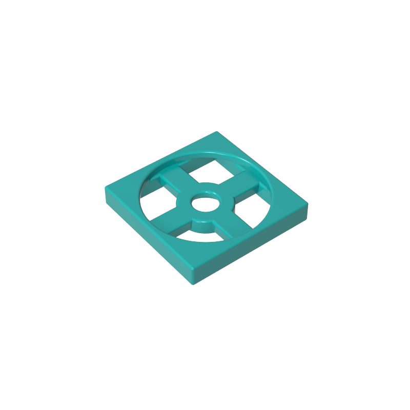Base de placa giratoria 2x2