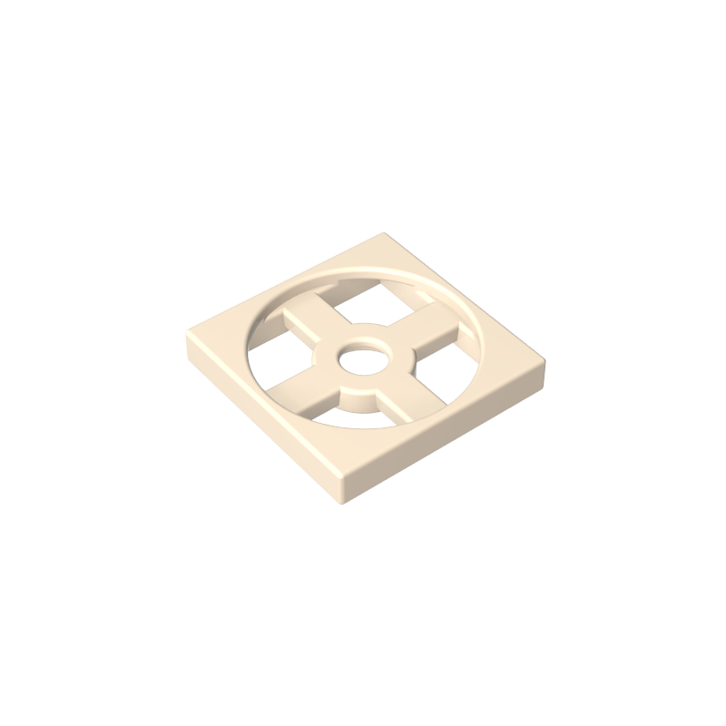 Plato Giratorio 2 x 2 Placa, Base-MyGobricksEs