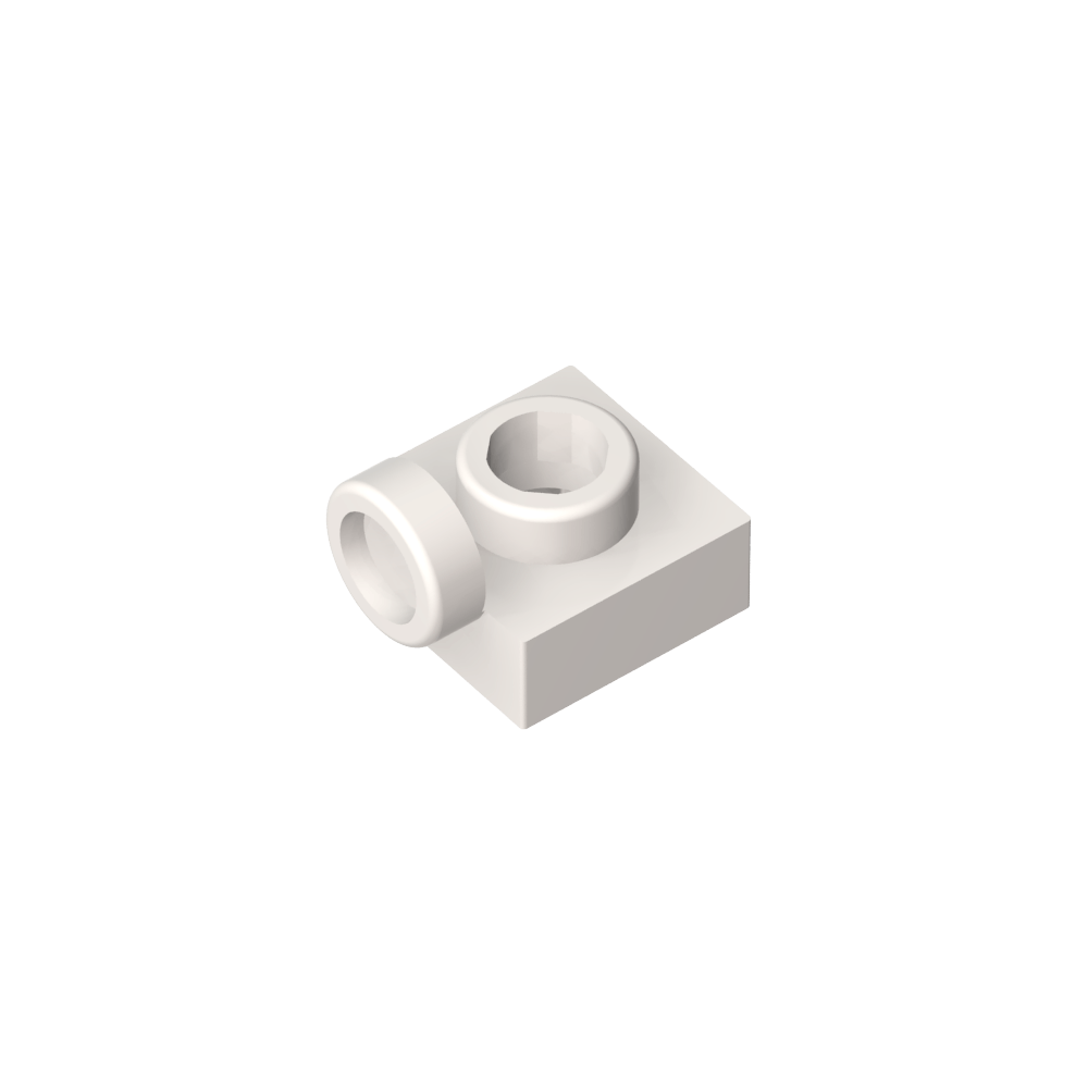 Placa especial 1 x 1 con tacos en el lateral-MyGobricksEs