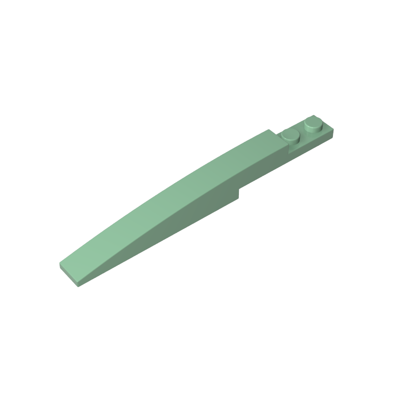 Ladrillo curvo 10 x 1 [Crestas interiores asimétricas]-MyGobricksEs