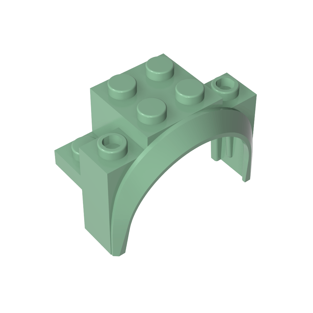 Paso de rueda, guardabarros 4 x 2 1/2 x 2 1/3-MyGobricksEs
