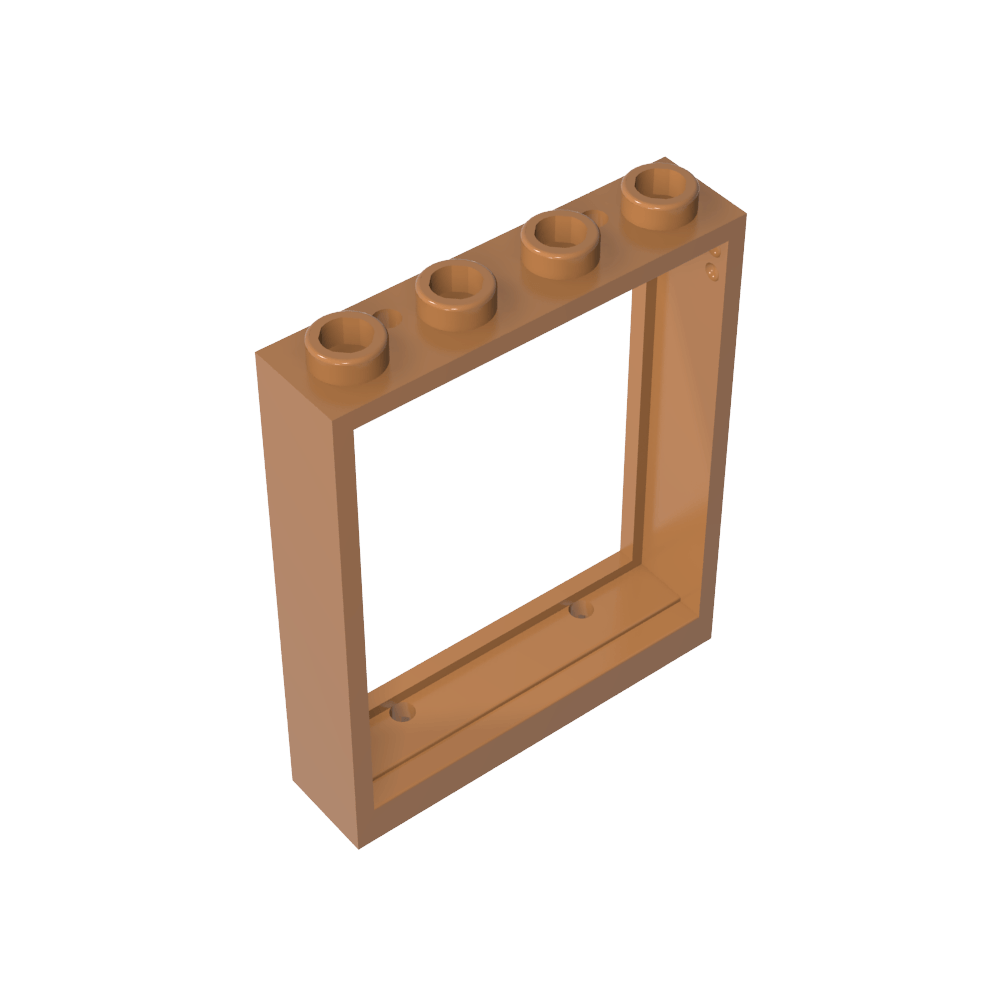 Marco de puerta 1 x 4 x 4 (Ascensor)-MyGobricksEs