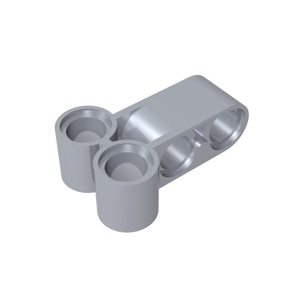 Conector de pin técnico perpendicular largo-MyGobricksEs