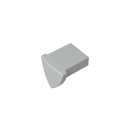 Parte del Cuerpo Animal, Oreja de Perro, Placa Especial 1 x 1-MyGobricksEs
