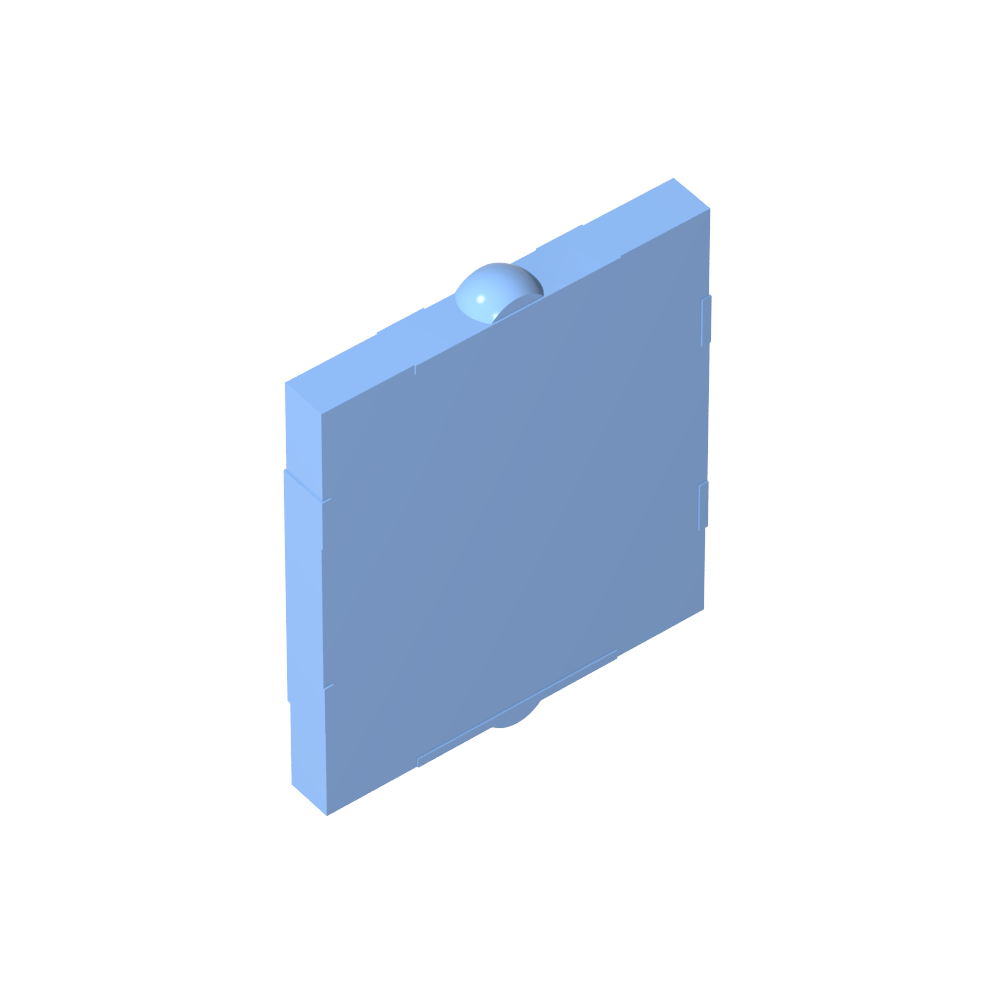 Vidrio para ventana 1 x 2 x 2 plano-MyGobricksEs