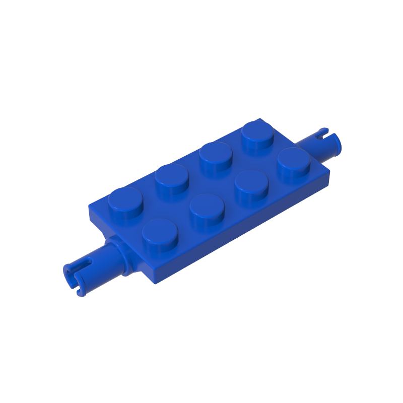 Placa Especial 2 x 4 con Pasadores-MyGobricksEs