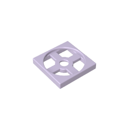 Plato Giratorio 2 x 2 Placa, Base-MyGobricksEs