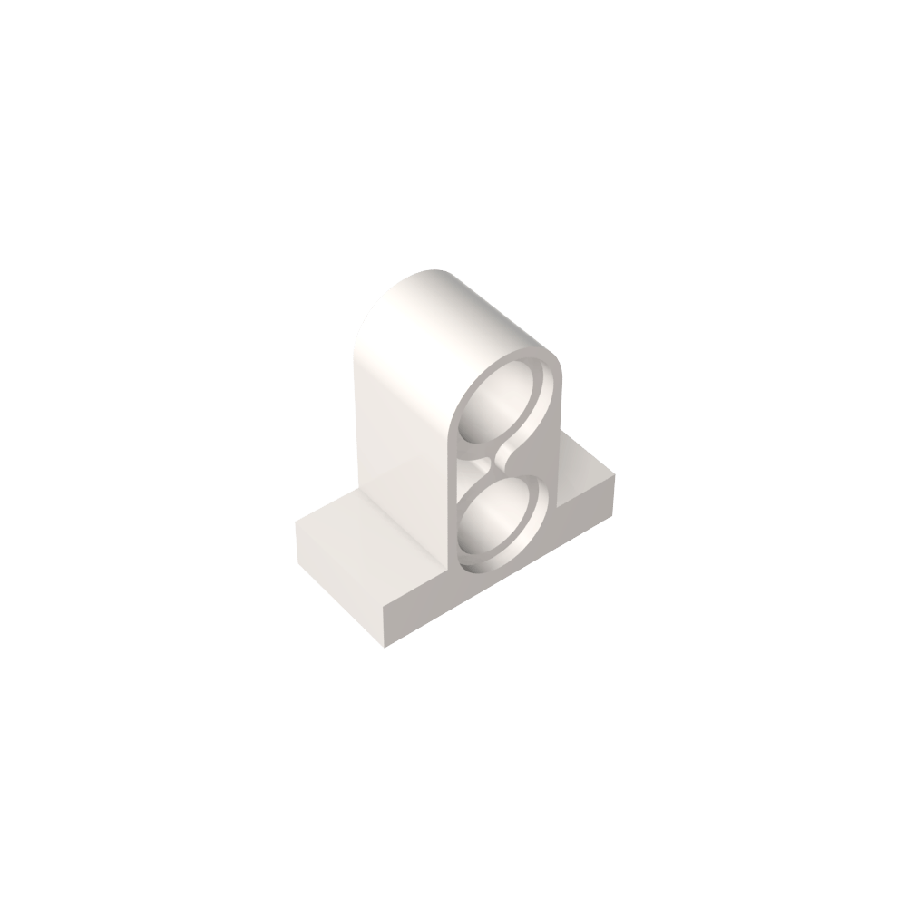Placa de conector Technic Pin 1 x 2 x 1 2/3 [Dos orificios en la parte superior]-MyGobricksEs