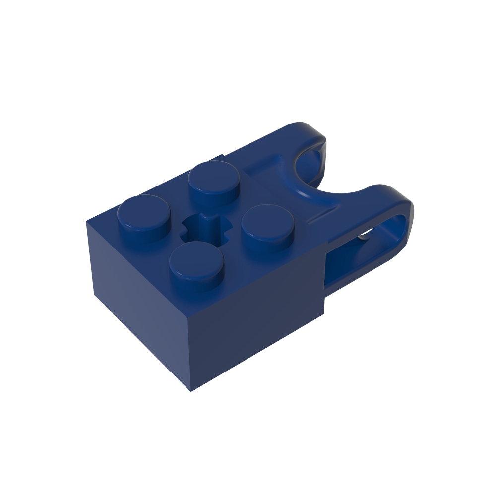 Technic Brick Special 2 x 2 con receptáculo de bola ancho y orificio para eje-MyGobricksEs