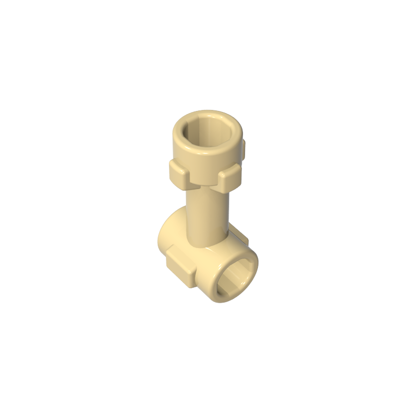 Barra de 1L con perno superior y dos pernos laterales-MyGobricksEs
