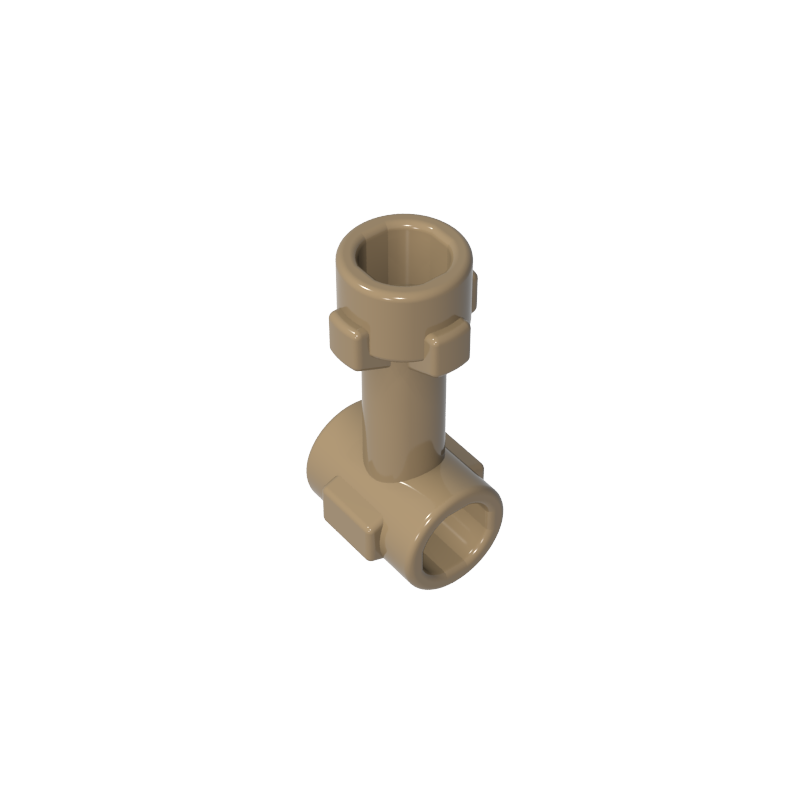Barra de 1L con perno superior y dos pernos laterales-MyGobricksEs
