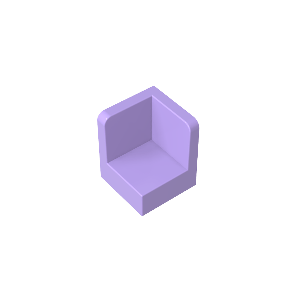 Panel 1 x 1 x 1 Esquina-MyGobricksEs