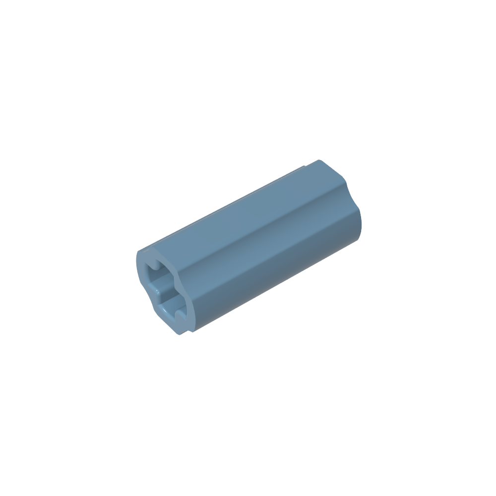 Conector de eje Technic liso [con orificio x + orientación]-MyGobricksEs
