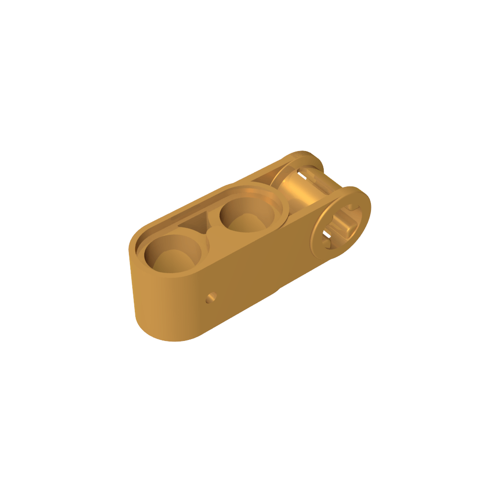 Conector de eje y pasador Technic perpendicular 3L con 2 orificios para pasadores-MyGobricksEs