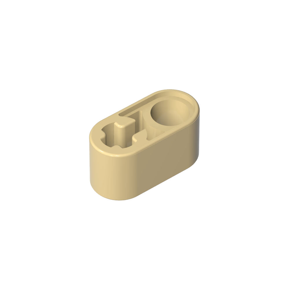 Viga Technic de 1 x 2 de Grosor con Orificio para Pasador y Orificio para Eje-MyGobricksEs