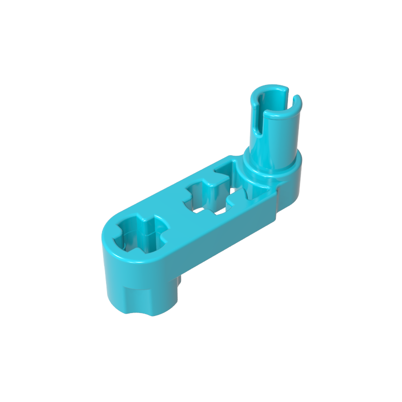 Brazo elevador Technic Beam 3 x 0,5 con buje y pasador/manivela-MyGobricksEs