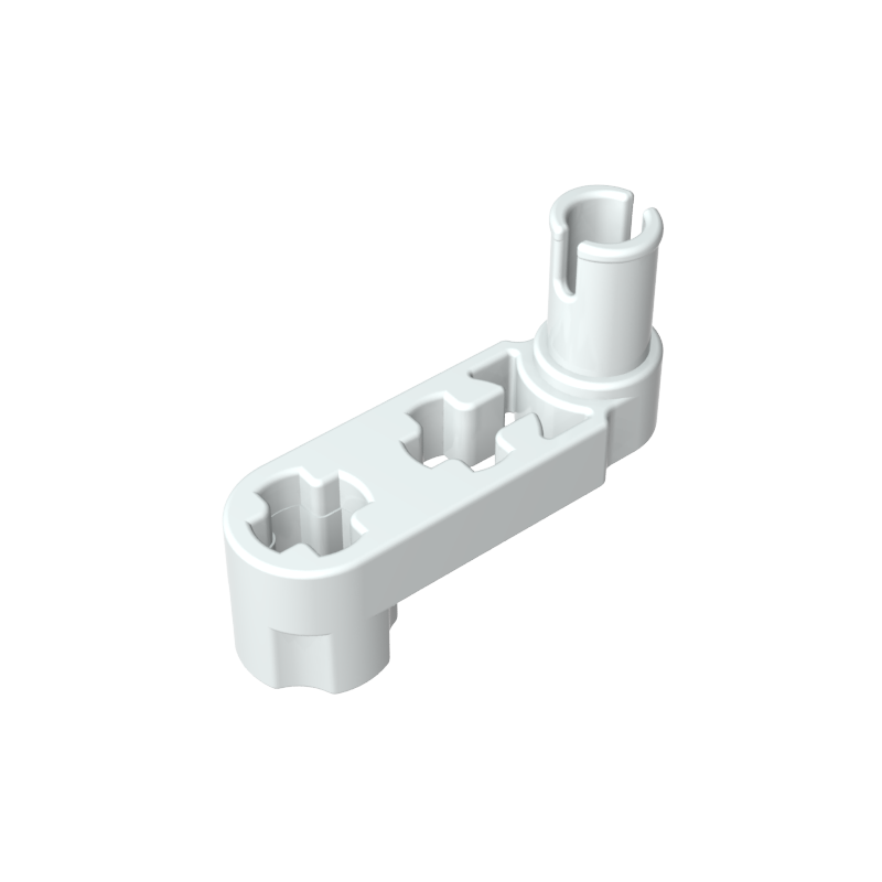 Brazo elevador Technic Beam 3 x 0,5 con buje y pasador/manivela-MyGobricksEs