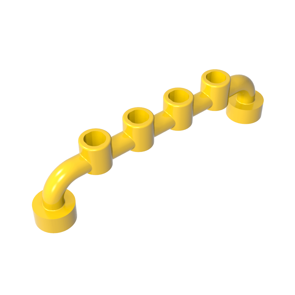 Barra 1 x 6 [Pernos cerrados]-MyGobricksEs