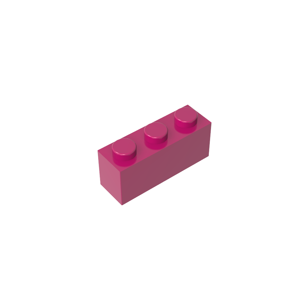 Ladrillo 1 x 3-MyGobricksEs