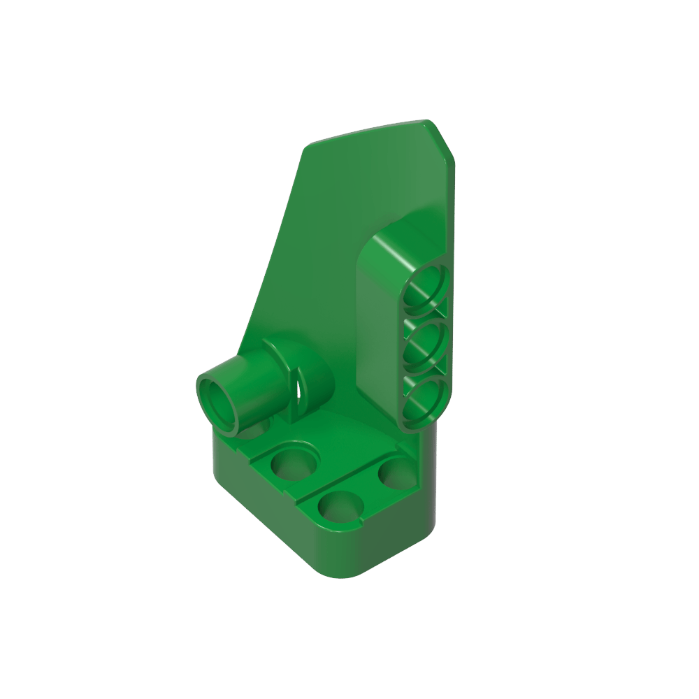 Carenado de panel técnico n.° 4 pequeño, liso, largo, lado B-MyGobricksEs