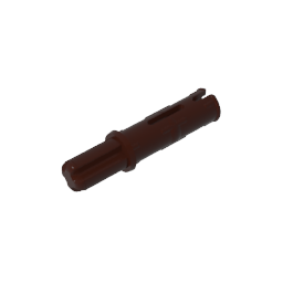 Pasador de eje Technic 3L con crestas de fricción longitudinales y eje 1L-MyGobricksEs