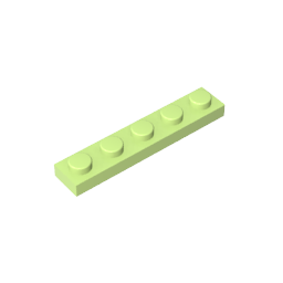 Placa 1 x 5-MyGobricksEs