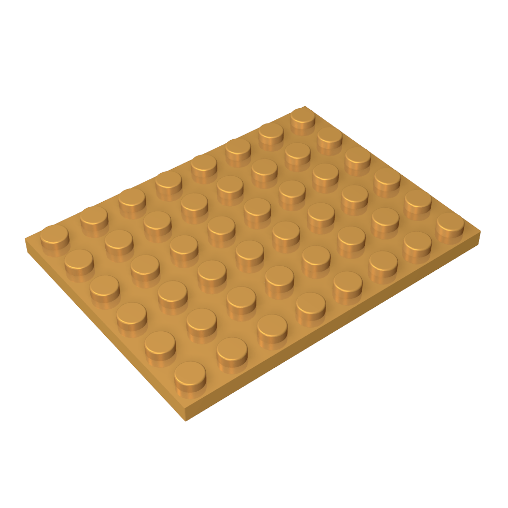 Placa 6 x 8-MyGobricksEs