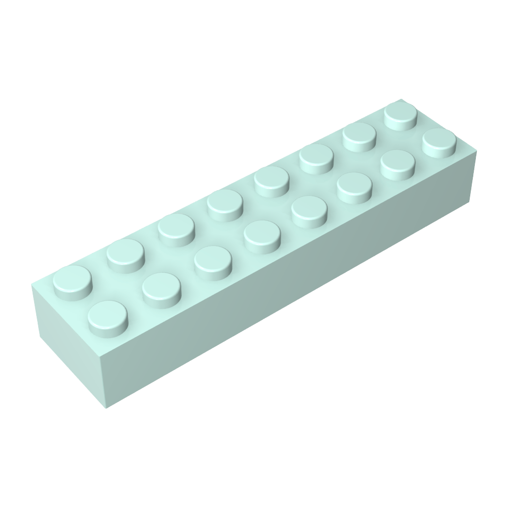 Ladrillo 2 x 8-MyGobricksEs